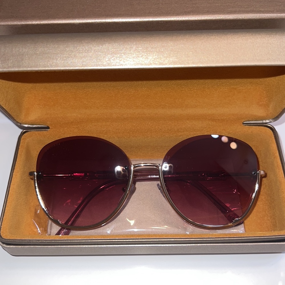 Bvlgari / Bulgari sunglasses - Rose gold/violet - Picture 3 of 13